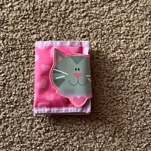 kids Pink Cat Wallet